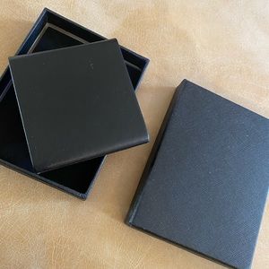 Black/Silver Cigarette Case